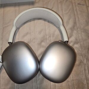 Apple Over-Ear Headphones - Silver and White
